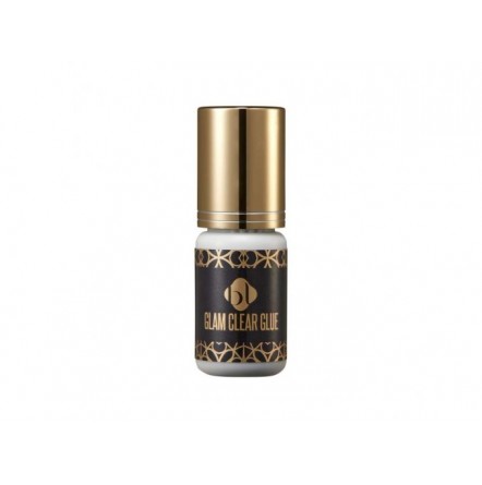 Lepidlo na řasy GLAM CLEAR super rychleschnoucí 5 ml